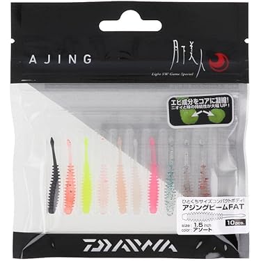 保留中 ダイワ DAIWA 月下美人ワーム 4点セット ダイワ 月下美人 ワーム＋ジグヘッド＋ケース アジング